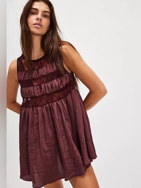 Free People Current Obsession Mini Slip